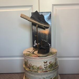 Sam Edelman Black Espadrilles